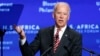 Le vice-président américain Joe Biden s'adresse au Forum des affaires américano-africain à Washington le 5 août 2014.