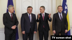 Jens Stoltenberg razgovarao sa članovima Predsjedništva BiH