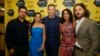 Michael Pena, America Ferrera, Gabriel Mann, Rosario Dawson and director Diego Luna arrive at the North American premiere of their film &quot;Cesar Chavez&quot; during the SXSW Film Festival on March 10, 2014, in Austin, Texas.