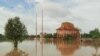 ទឹកជំនន់​បាន​លិច​ជុំវិញ​វត្ត​នៅពេល​ភ្ជុំបិណ្ឌ​​ ធ្វើឲ្យ​ពិធីនៅ​វត្តនេះ​​ អត្តខាត់ ​មិន​អធឹក​អធម​។​​