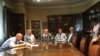 Advokati na konferenciji za novinare posle ubistva kolege Dragoslava Ognjanovića