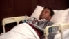 FILE - Pervez Musharraf, Pakistan's former military leader, is seen in a hospital bed in Dubai, United Arab Emirates, Dec. 18, 2019, in a still image taken from video. (All Pakistan Muslim League handout via Reuters)