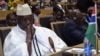 Gambia's President Yahya Jammeh attends leaders meeting at the African Union, Addis Ababa, July 15, 2012.