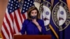 House Speaker Nancy Pelosi introduces legislation to create 25th Amendment commission during news conference on Capitol Hill in Washington, Oct. 10, 2020.