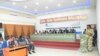 Séance de restitution des experts de l’Organisation internationale de la Francophonie (OIF) du rapport de l’audit du fichier électoral à Kinshasa, RDC, 26 mai 2018. (Twitter/ Michaëlle Jean‏)
