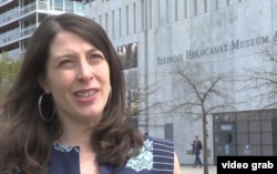 Shoshana Buchholz-Miller, with the Illinois Holocaust Memorial and Education Center.