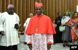 Désiré Tsarahazana, lors de sa visite à la basilique Saint-Pierre, au Vatican le 28 juin 2018.