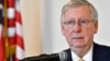 Senate Majority Leader Mitch McConnell, R-Ky., speaks at the Lincoln Day Dinner, June 30, 2017, in Elizabethtown, Ky.