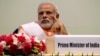 India's Prime Minister Narendra Modi attends an event organized by the Christian community to celebrate the beatification of two Indians by Pope Francis late last year, in New Delhi, Feb. 17, 2015. 