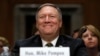 CIA Director Mike Pompeo, picked to be the next secretary of state, smiles after his introductions before the Senate Foreign Relations Committee during a confirmation hearing on his nomination to be Secretary of State, Thursday, April 12, 2018 on Capitol Hill in Washington.