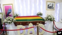 Bhokisi rina VaRobert Mugabe mumba mavo yeBlue Roof, muHarare