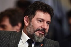 Hakan Atilla, a former Halkbank executive and new CEO of the Istanbul Stock Exchange, who served time in prison for violating U.S. sanctions against Iran, is pictured in Istanbul, Nov. 27, 2019.