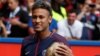 Neymar lors de sa présentation aux fans de Paris St-Germain, Paris, 5 août 2017.