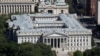 The U.S. Treasury Department building viewed from the Washington Monument, Sept. 18, 2019, in Washington.