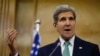 U.S. Secretary of State John Kerry participates in a joint press conference with Jordan’s Foreign Minister Nasser Judeh in Amman, Jordan, Nov. 7, 2013.