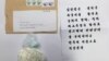 Threatening letter with white substance, determined to be flour, mailed to South Korean Defense Minister Kim Kwan-jin, ROK Ministry of National Defense, undated.