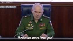 Russia's Top Gen. Sergei Rudskoi Announces Liberation of Syria from IS