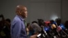 Ace Magashule, secrétaire général de l'ANC, en conférence de presse à Johannesburg, Afrique du Sud, le 13 février 2018.