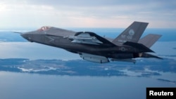 미국 록히드마틴 사가 제작한 F-35 전투기.