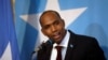 Le Premier ministre somalien Hassan Ali Khaire s'adresse aux législateurs lors d'une session parlementaire dans la capitale Mogadiscio, le 1er mars 2017. REUTERS/Feisal Omar