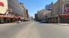 Most streets were deserted after security forces ordered people to vacate and go home, in Harare, July 31, 2020. (Columbus Mavhunga/VOA)