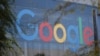 Logo dari perusahaan Google terlihat di markas perusahaan tersebut di Mountain View, California, pada 1 November 2018. (Foto: Reuters/Stephen Lam)