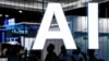 FILE - An AI (Artificial Intelligence) sign is seen at the World Artificial Intelligence Conference (WAIC) in Shanghai, China, July 6, 2023. 