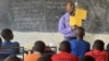 Students learn Mandarin at Everest College in Luwero district, Uganda.