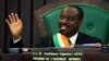 Guillaume Soro, alors président du parlement ivoirien, s'exprime à l'Assemblée nationale à Abidjan, le 8 février 2019.