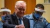 Ratko Mladić u sudnici Haškog tribunala, 8. juna 2021. (Foto: Reuters/Jerry Lampen/Pool)