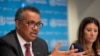 រូបឯកសារ៖ លោក Tedros Adhanom Ghebreyesus អគ្គលេខាធិការ​អង្គការ​សុភាពពិភពលោក WHO ក្នុង​សន្និសីទ​សារព័ត៌មាន អំពី​ជំងឺកូរ៉ូណា នៅ​ទី​ក្រុង​ហ្សឺណែវ ប្រទេស​ស្វ៊ីស កាល​ពី​ថ្ងៃ​ទី១៦ មីនា ២០២០។