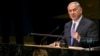 Israel's Prime Minister Benjamin Netanyahu addresses the 69th United Nations General Assembly at the U.N. headquarters in New York, Sept. 29, 2014.