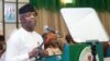 Farfesa Yemi Osinbajo, mataimain shugaban Najeriya wanda ya bude taron kasa da kasa akan farfado da tafkin Chadi