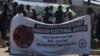 Protesters in Malawi have vowed to be on the streets until MEC chairperson Jane Ansah resigns. (VOA/L.Masina)