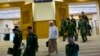 လွှတ်တော်တက်နေတဲ့ တပ်မတော်သား ကိုယ်စားလှယ်များ။
