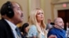Reality television star Paris Hilton testifies during a U.S. House of Representatives committee hearing on the abuse of youth in residential treatment facilities, in Washington on June 26, 2024. 