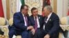 (Chapdan) Tojikiston, O'zbekiston va Qozog'iston prezidentlari