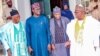 Manyan 'yan jam'iyyar APC da suka sasanta Gwamna Inuwa Yahaya da Sanata Goje (Facebook/ Isma’ila Uba Misilli)