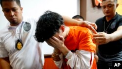 在菲律宾被逮捕的一名中国非法移民