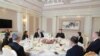 FILE - North Korean leader Kim Jong Un meets with US Secretary of State Mike Pompeo in Pyongyang in this photo released by North Korea's Korean Central News Agency. 