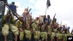 Wasu mayakan kungiyar Al Shabab