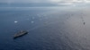 2018년 6월 말부터 8월초까지 진행된 환태평양합동훈련(RIMPAC) 연합 훈련 전개 장면. 당시 25개국, 함정 45척, 잠수함 5척, 항공기 200여기 , 2만 5000여명 병력이 참가했다. 사진 제공: DVIDS.