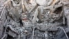 A man inspects the damage following an Israeli strike on a home in the al-Daraj neighborhood in Gaza City, in the central Gaza Strip on Dec. 19, 2024.