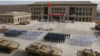 中国军人2017年8月1日在吉布提(Djibouti)举行新基地启用仪式（中国军方图片）