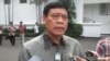Menkopolhukam Tedjo Edy Purdijanto Kamis (4/12) di Kantor Presiden Jakarta memastikan pemerintah Indonesia tetap menjalankan politik dialog Jakarta – Papua dalam penyelesaian masalah gangguan keamanan (foto: VOA/Andylala).