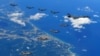 This handout photo taken Sept. 18, 2017, and provided by the South Korean Defense Ministry in Seoul shows U.S. and South Korean fighter jets flying over South Korea during a joint military drill aimed to counter North Korea’s latest nuclear and missile tests.