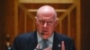 Colonial Pipeline CEO Joseph Blount testifies during a Senate Homeland Security and Government Affairs Committee hearing on Capitol Hill, in Washington, June 8, 2021.
