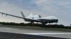미 해군의 무인정찰기 MQ-4C '트라이튼'.