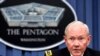 FILE - U.S. Joint Chiefs Chairman General Martin Dempsey speaks to reporters in Washington, Sept. 26, 2014. 