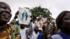 Les catholiques lors d'une manifestation à Kinshasa, le 31 décembre 2017.